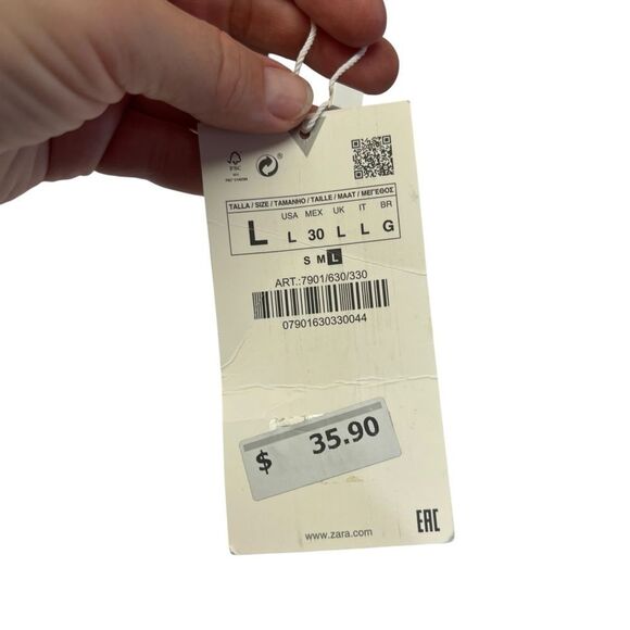 NEW! Nwt Large Zara Crochet Halter Top festival top - Picture 5 of 10